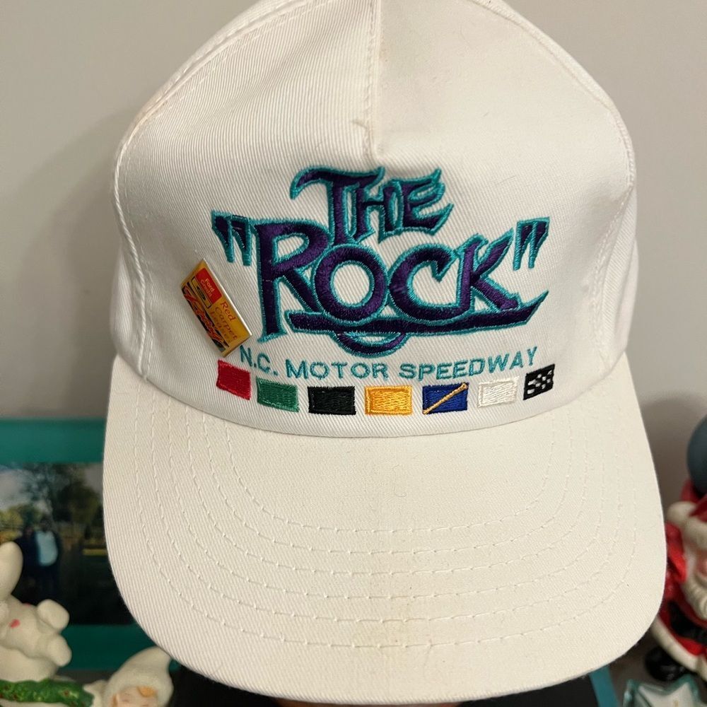 American Needle Vintage Men’s The Rock NC Motor Speedway NASCAR SnapBack.